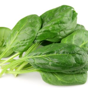 Cải bó xôi sơ chế