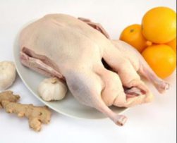 Thịt ngan bỏ cổ, chân