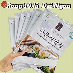 Rong biển cuộn 10 lá